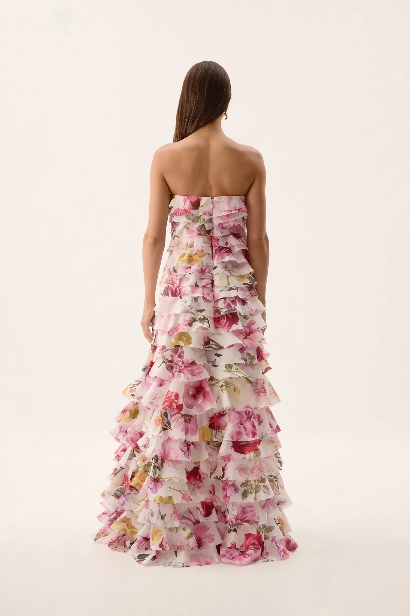 Aje Fleur Pleated Gown Size 6