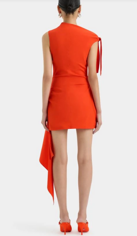 knee length dresses for ladies Sir The Label Dahlia Mini Dress