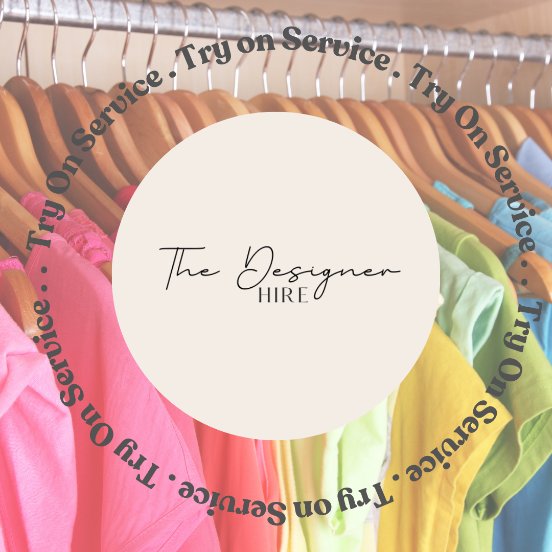 Try On Service - Exclusively for The Designer Hire Wardrobe Garments