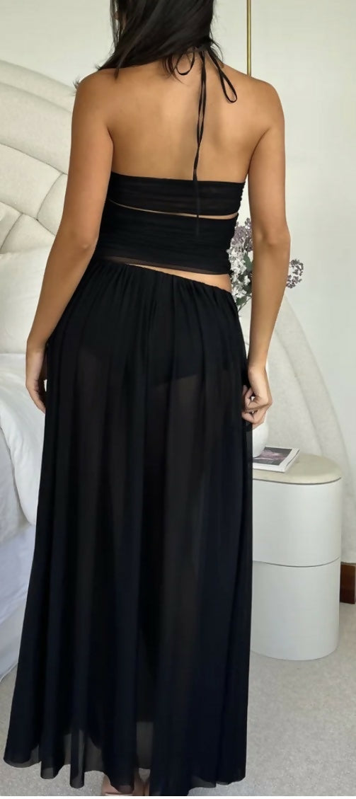 Bec & Bridge Delila Spiral Top and Camilla Maxi Skirt Size 8