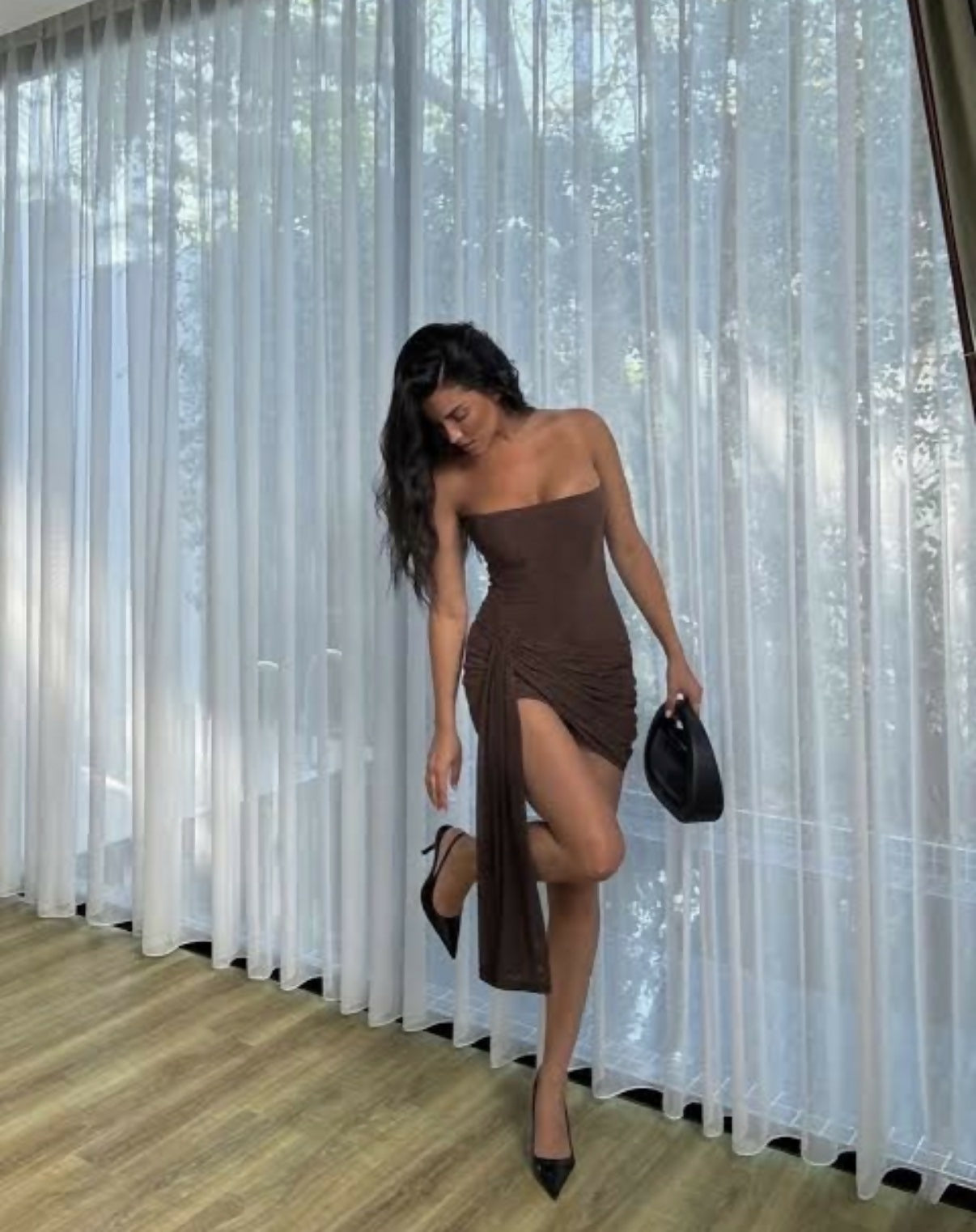Leau Mira Mesh Corset Mini Size S