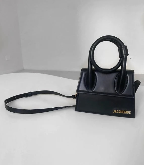 Jacquemus Le Chiquito Noeud Bag Black