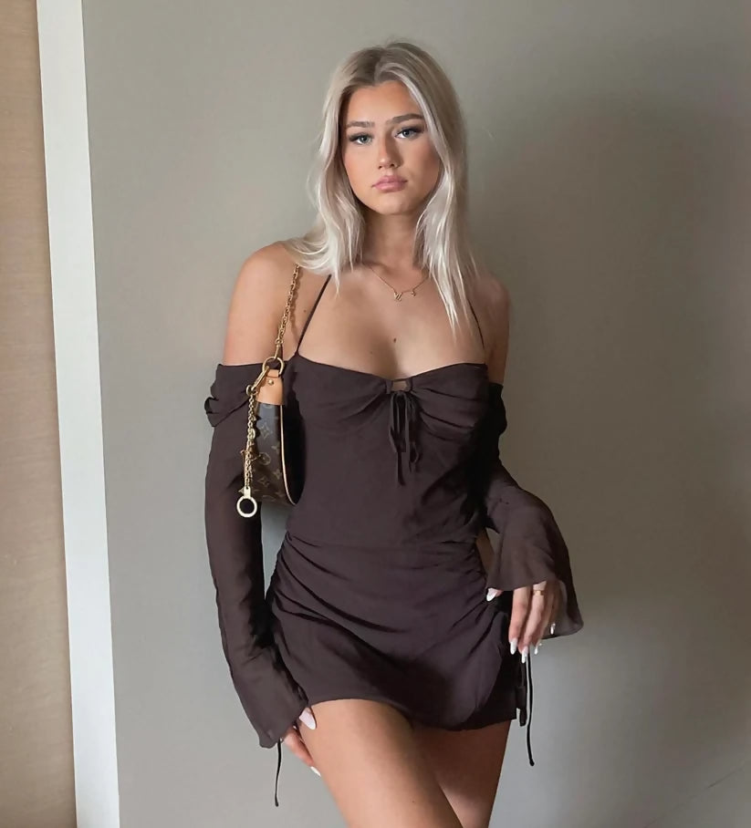 House of CB Baby Cutout Halter Mini