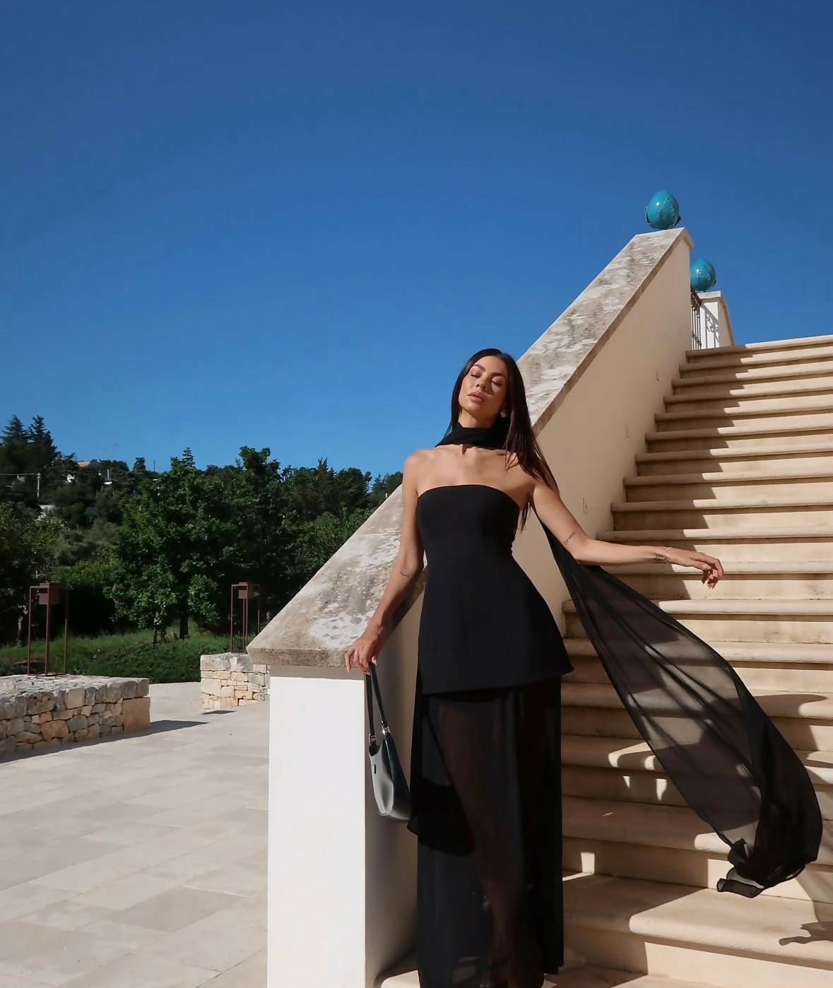 Sheike Marissa Dress in Black Size 8