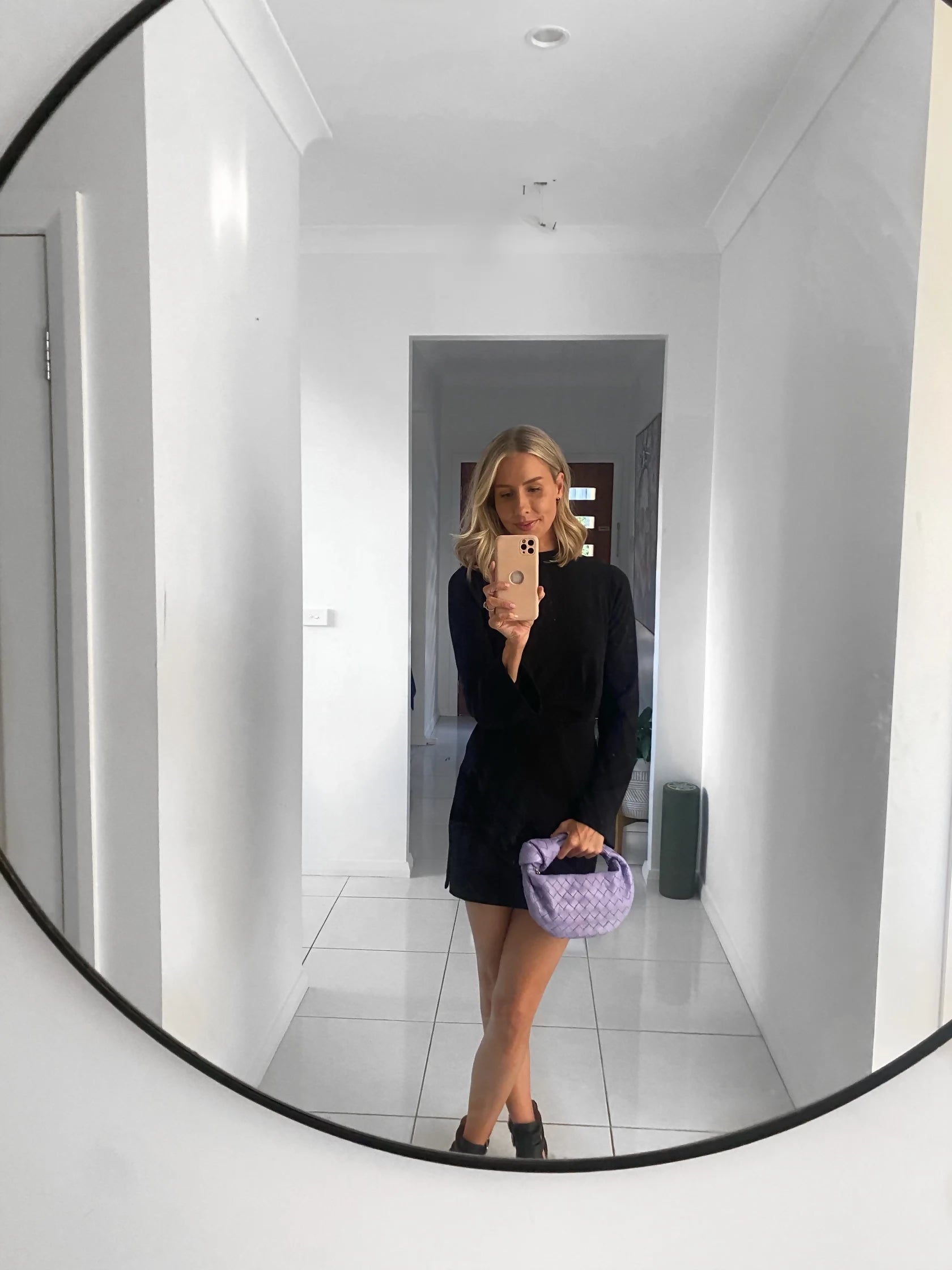 Bottega Veneta Mini Jodie Bag Purple