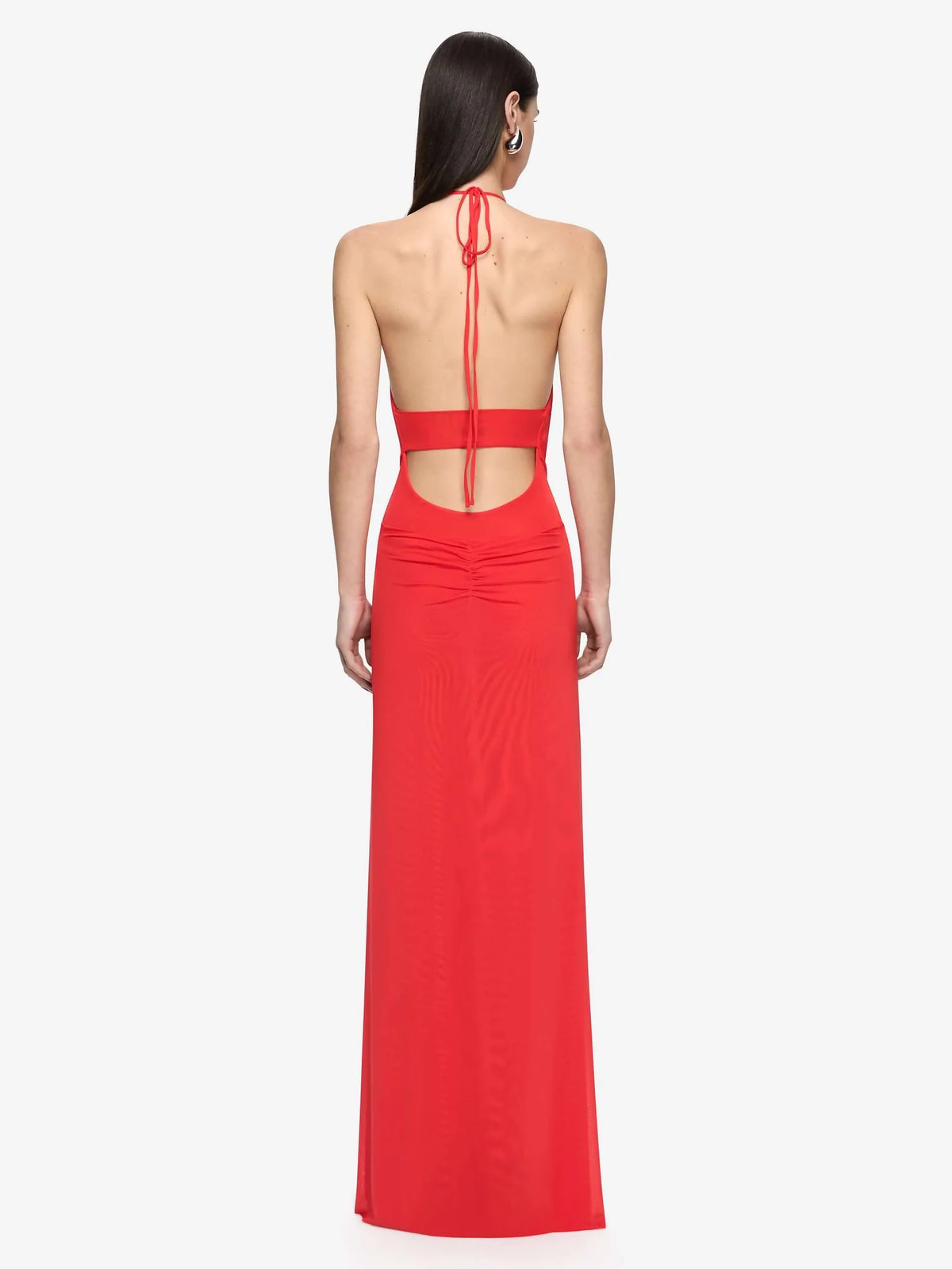 Bec & Bridge Xanthe V Neck Maxi Dress in Flame Size 8