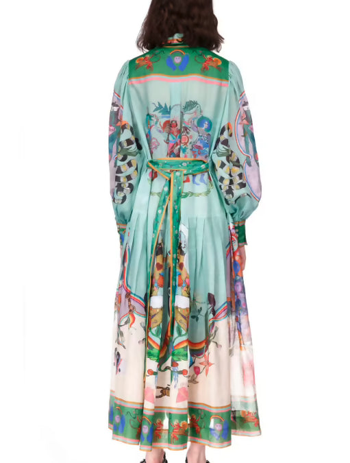 Alemais Evergreen Shirt Dress