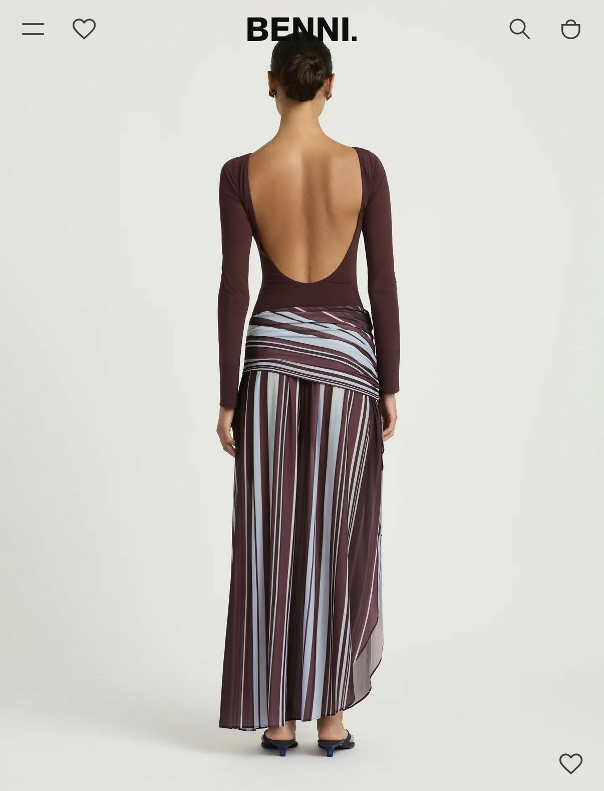 Benni Jana Maxi Dress Size Small