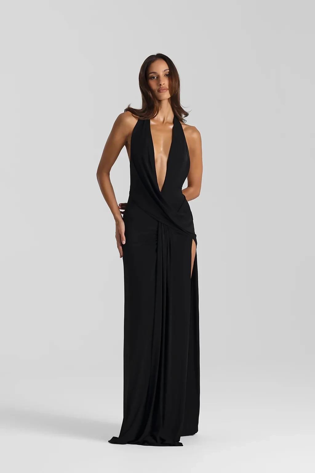 Natalie Rolt Winona Black Gown Size 0