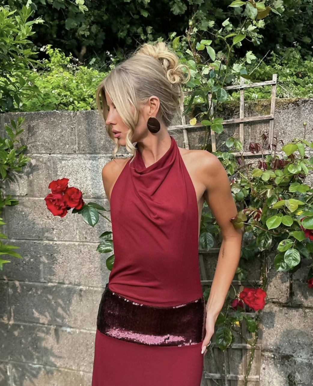 Ance Gria Adele Gown Wine