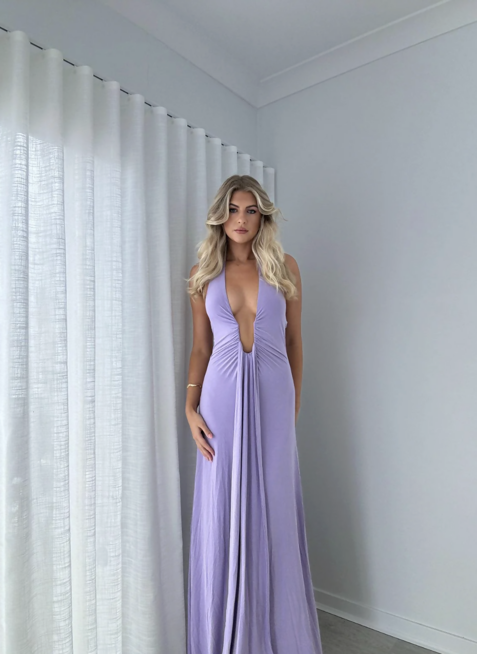 Misha Jennifer Cupro Maxi Size 8