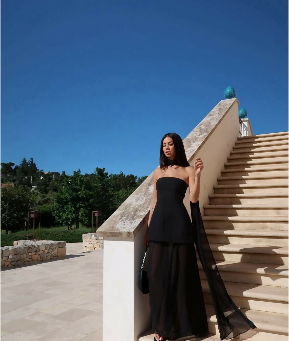Sheike Marissa Dress in Black Size 8