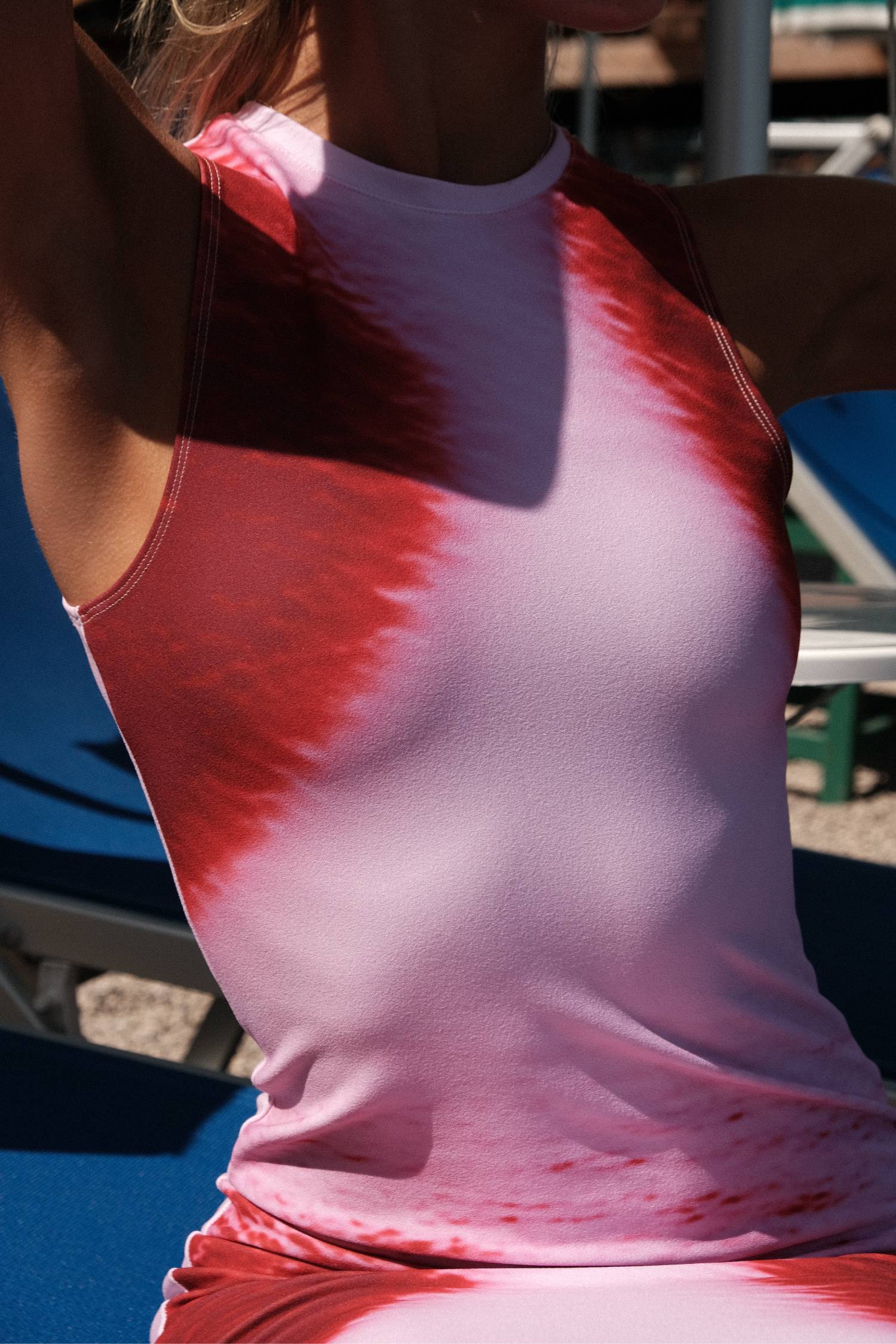 With Harper Lu Racer Dress - Isola Ocean