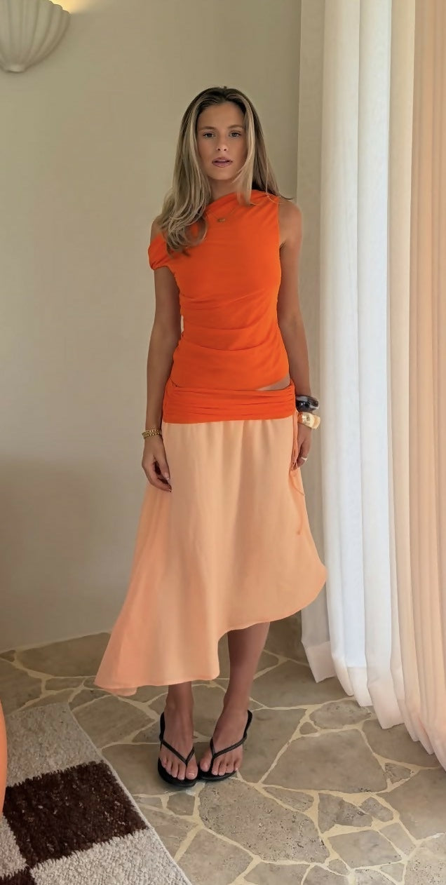 Desero Jacare Provence Set Skirt S / Top XS