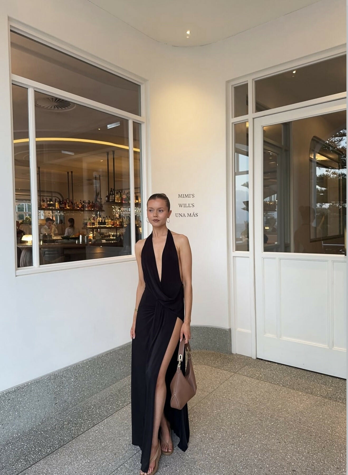 Natalie Rolt Winona Gown in Black Size 0