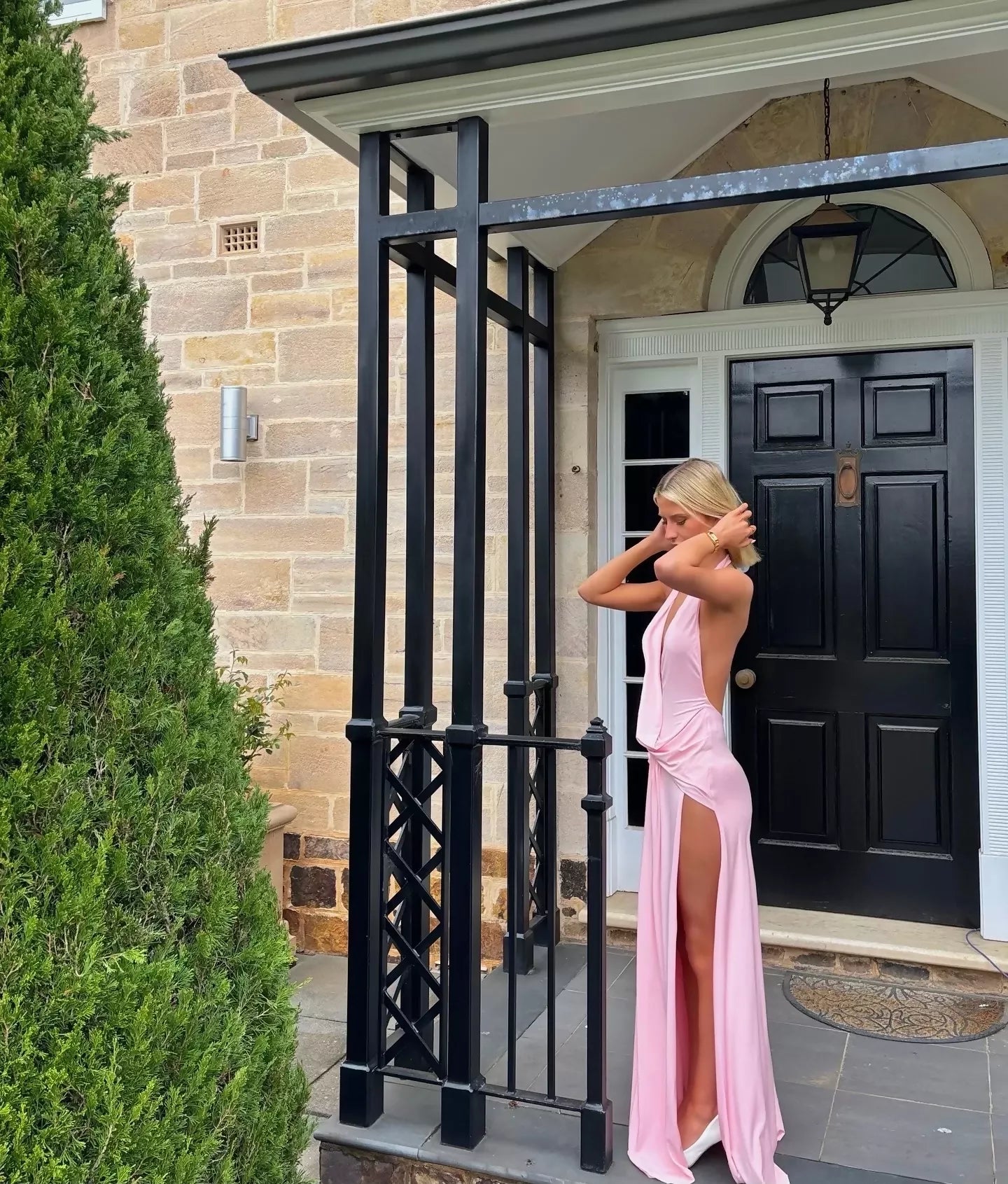 Natalie Rolt Winona Blossom Pink Gown Size 0