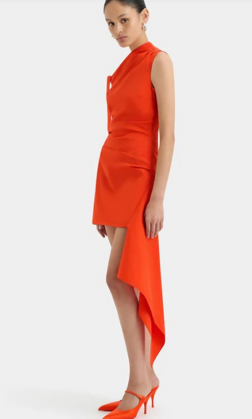 sir the label dahlia ruffle mini dress Sir The Label Dahlia Mini Dress