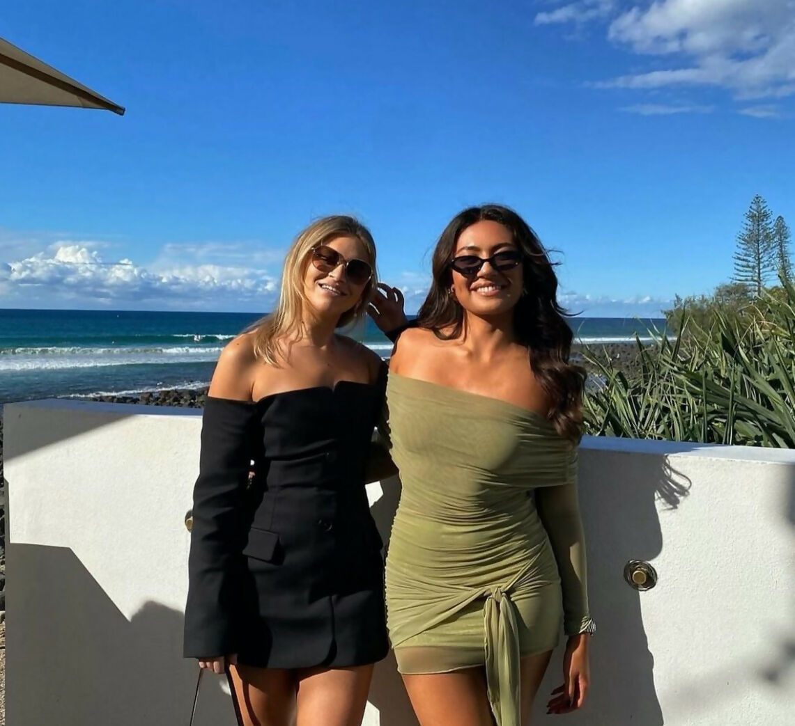 Benni Yasmin Off the Shoulder Mini