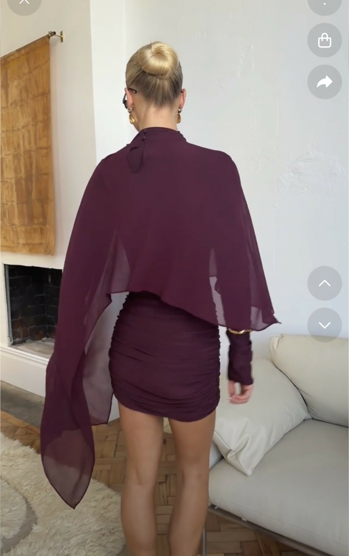 Benni Silas Mini Dress Size Small