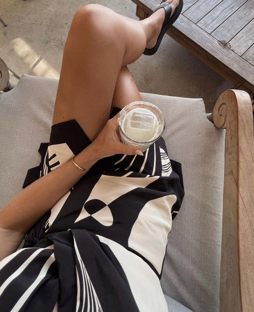 SIR the Label Realisme Wrap Halter Mini Dress