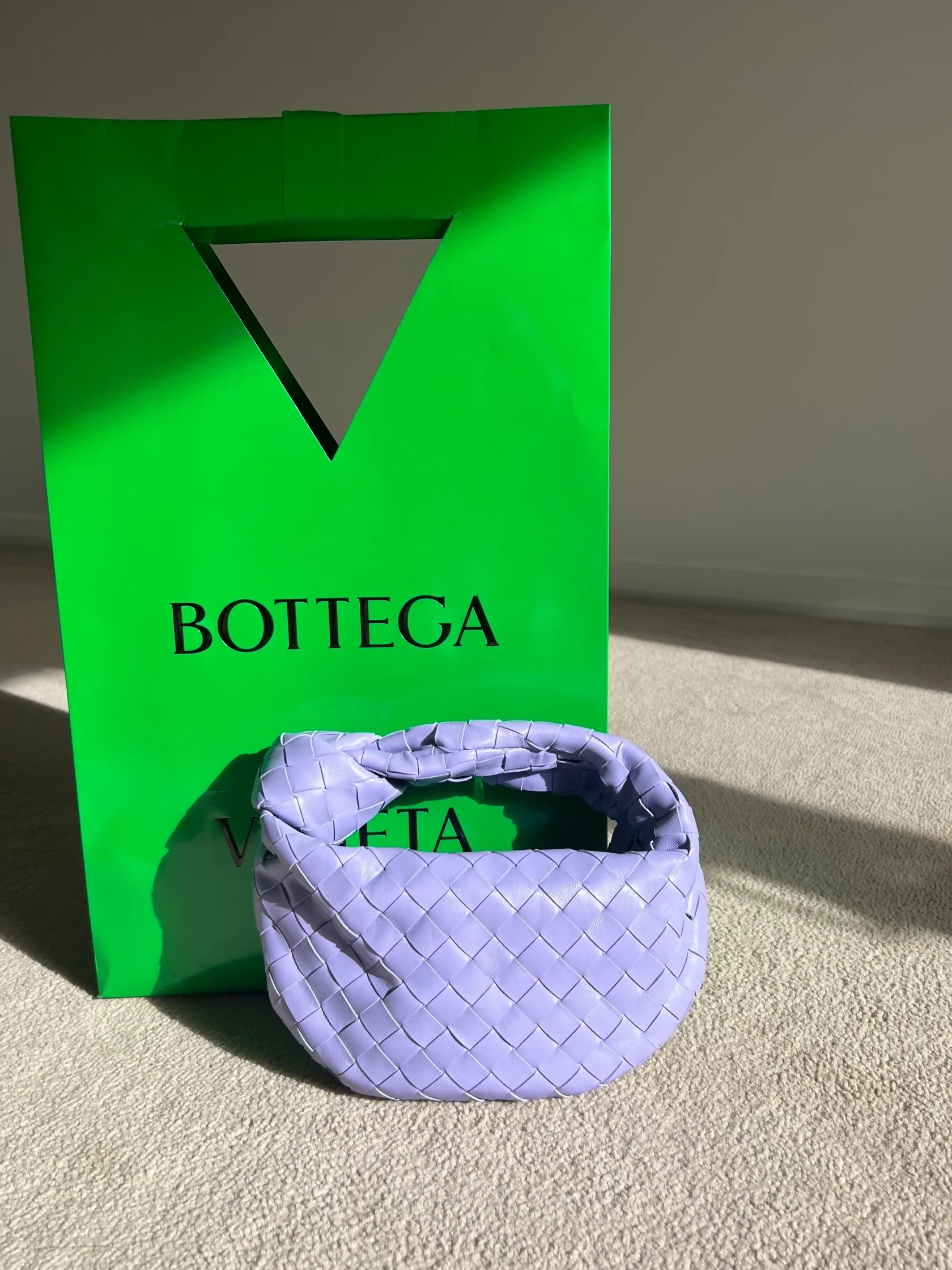 Bottega Veneta Mini Jodie Bag Purple