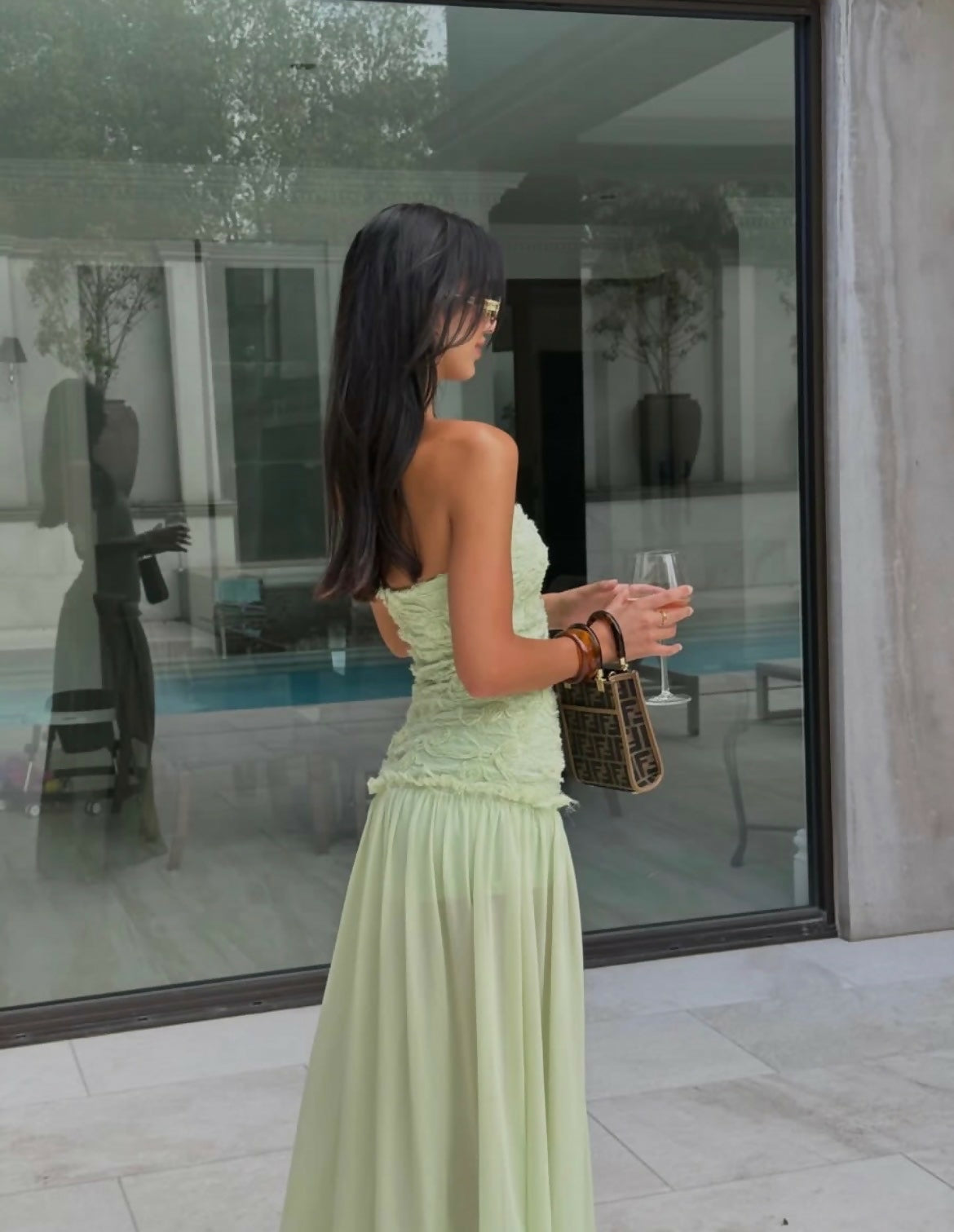 Jefre Sei Renata Dress Mint Size 8