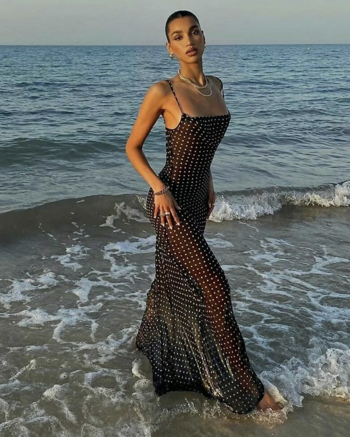 maxi dresses for women sleeveless Woven Cotton Sleeveless Open Back Maxi Dress – Girl Intuitive