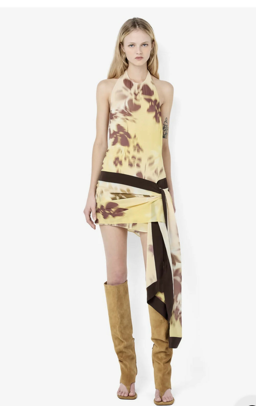 Bec and Bridge Blaise Halter Mini Dress Size S