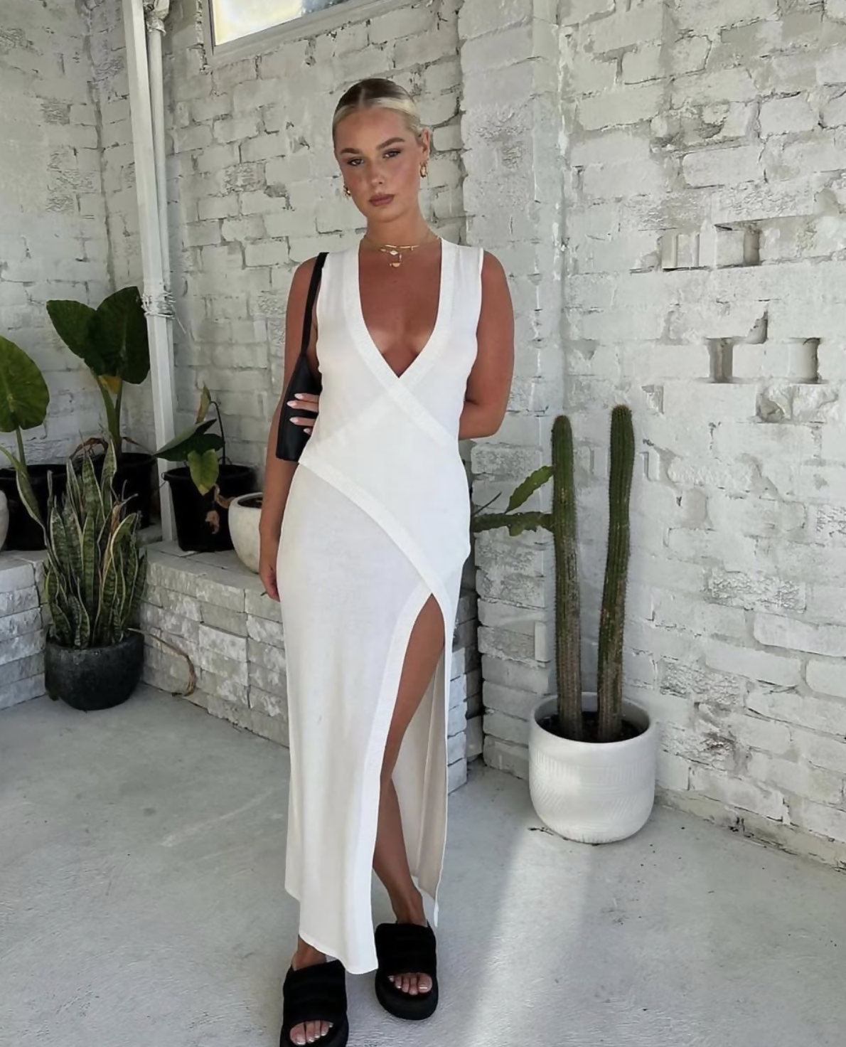 Bec & Bridge Janet Maxi in White | The Designer Hire Bec & Bridge Janet Maxi in White | The Designer Hire