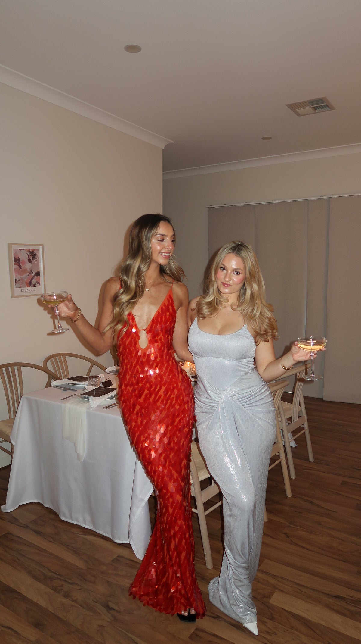 misha red sequin dress Misha Sapphire Sequin Maxi Dress Red Size XXS / AU 4 & S / AU 8