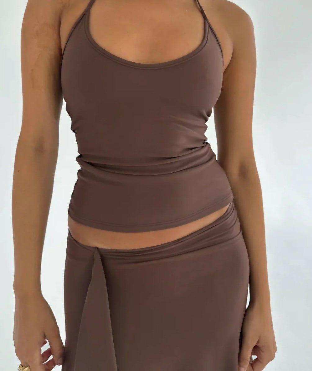 Jemima Set in Espresso Size S/M