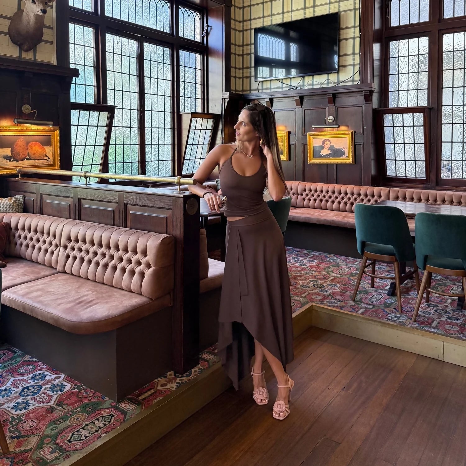 Mr Winston Jemima Espresso Set Size S/M