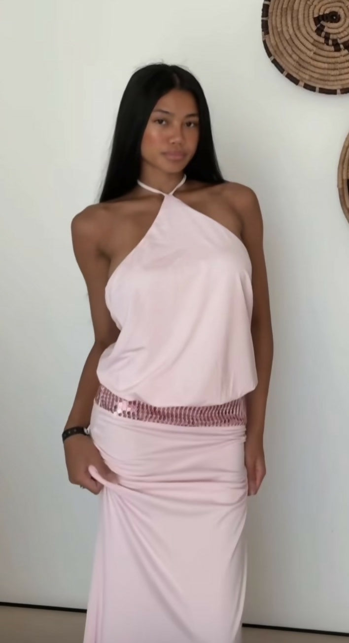 Peppermayo Marcie Halter Dress Size 8