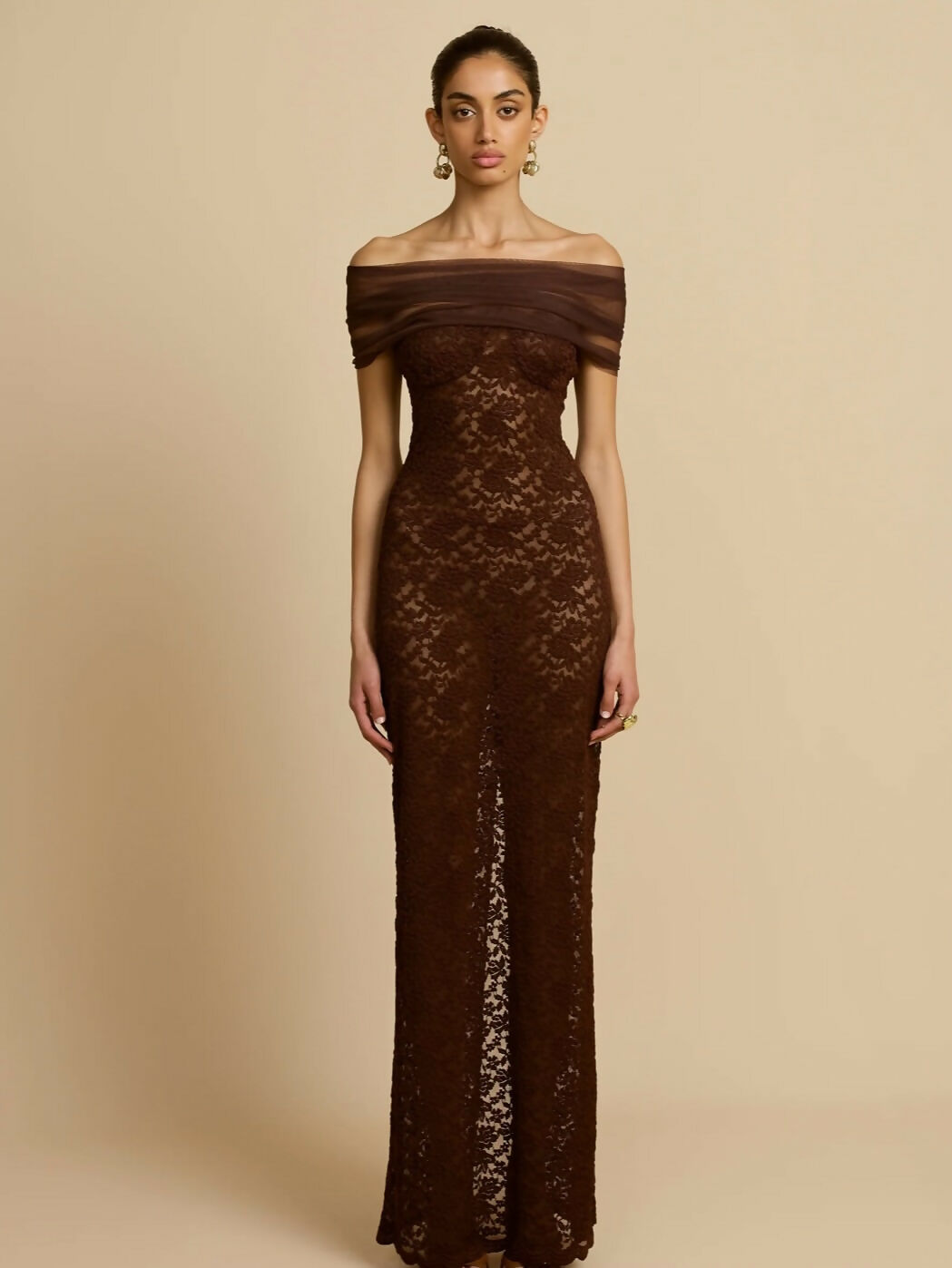 Arcina Ori Milana Dress - Chocolate Size Small