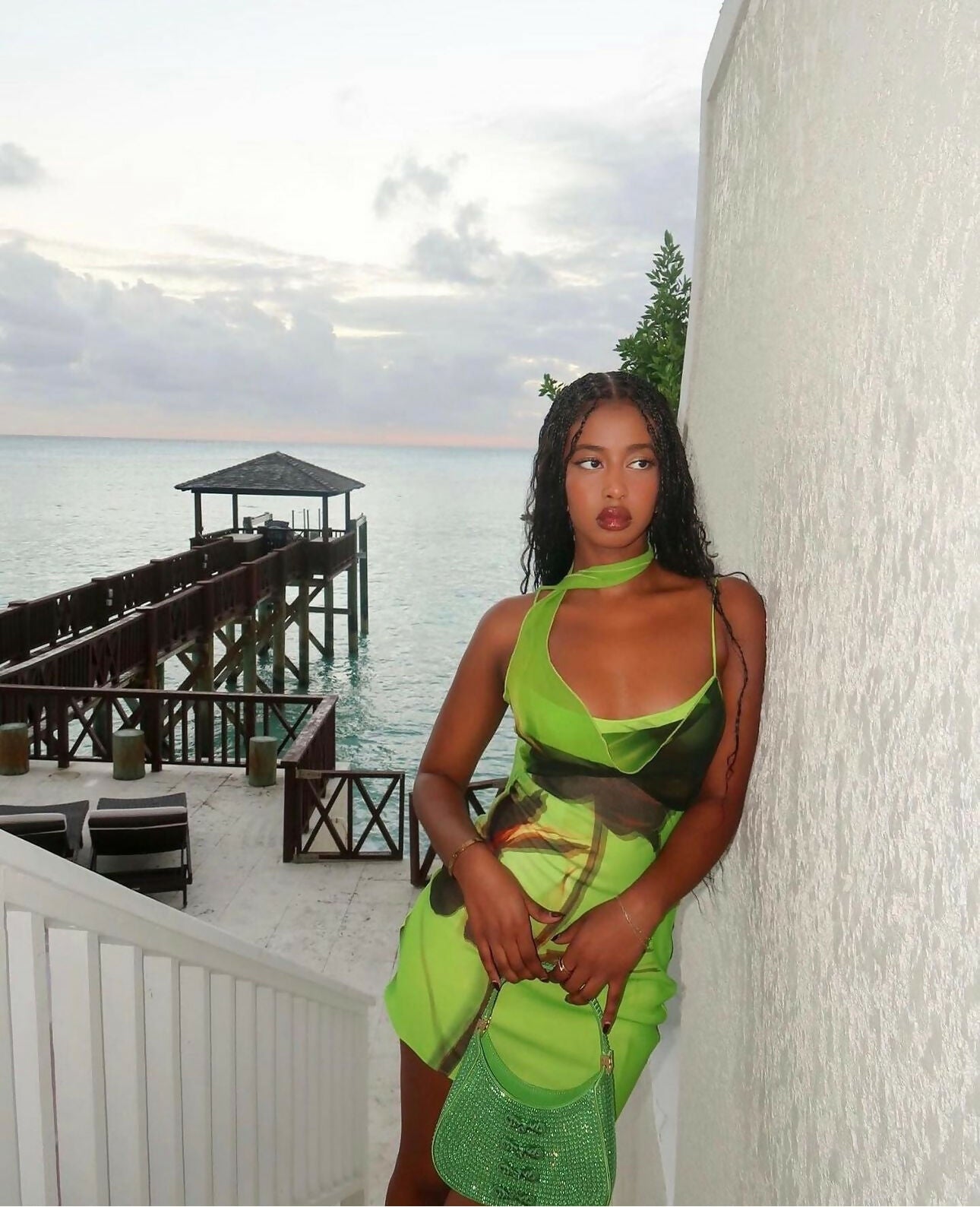 Rat and Boa Orisha Mini Dress