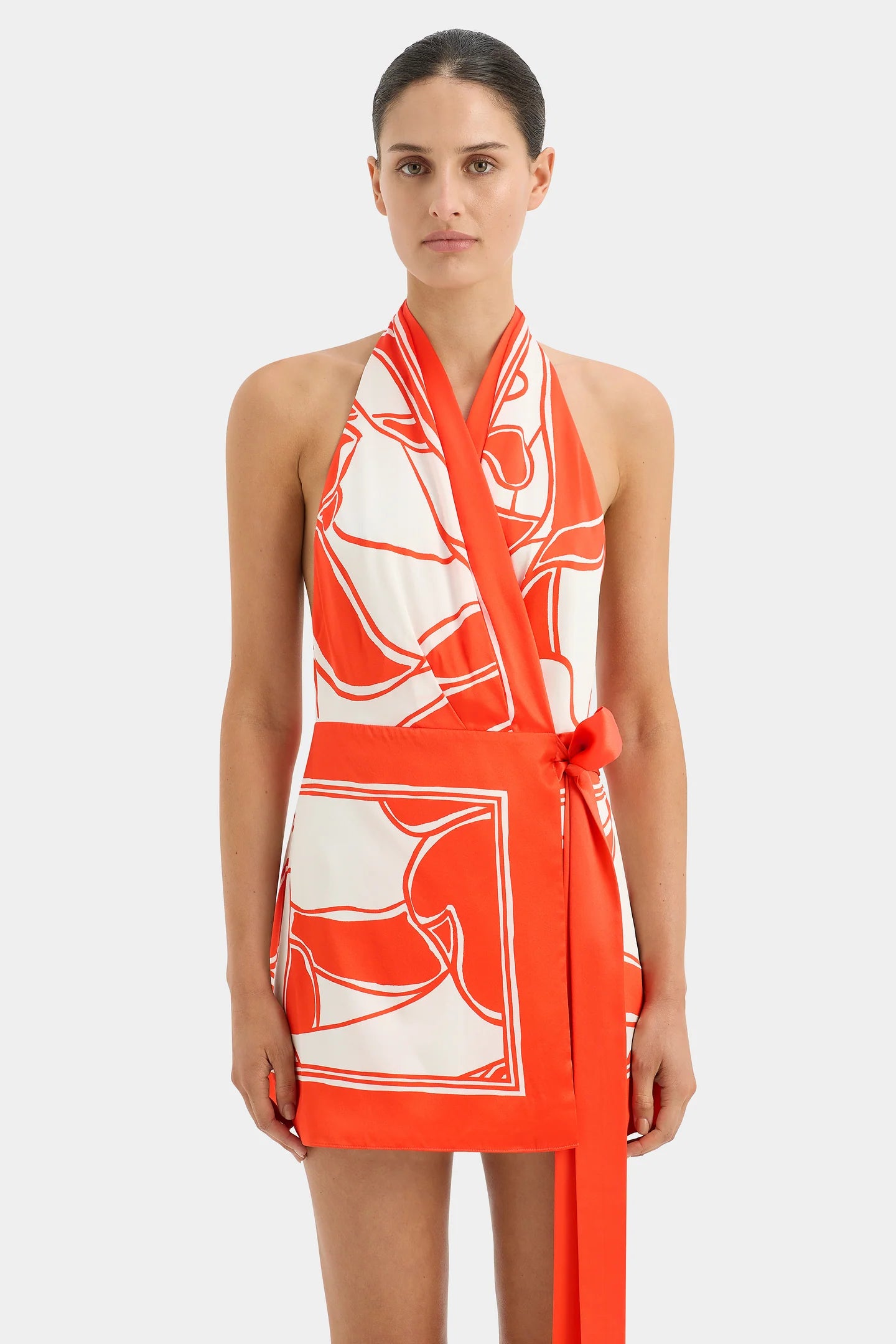 SIR the Label Ramona Wrap Halter Mini