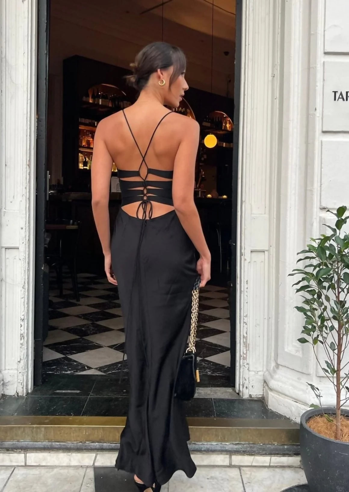 Manning Cartell Time to Shine Black Gown | The Designer Hire