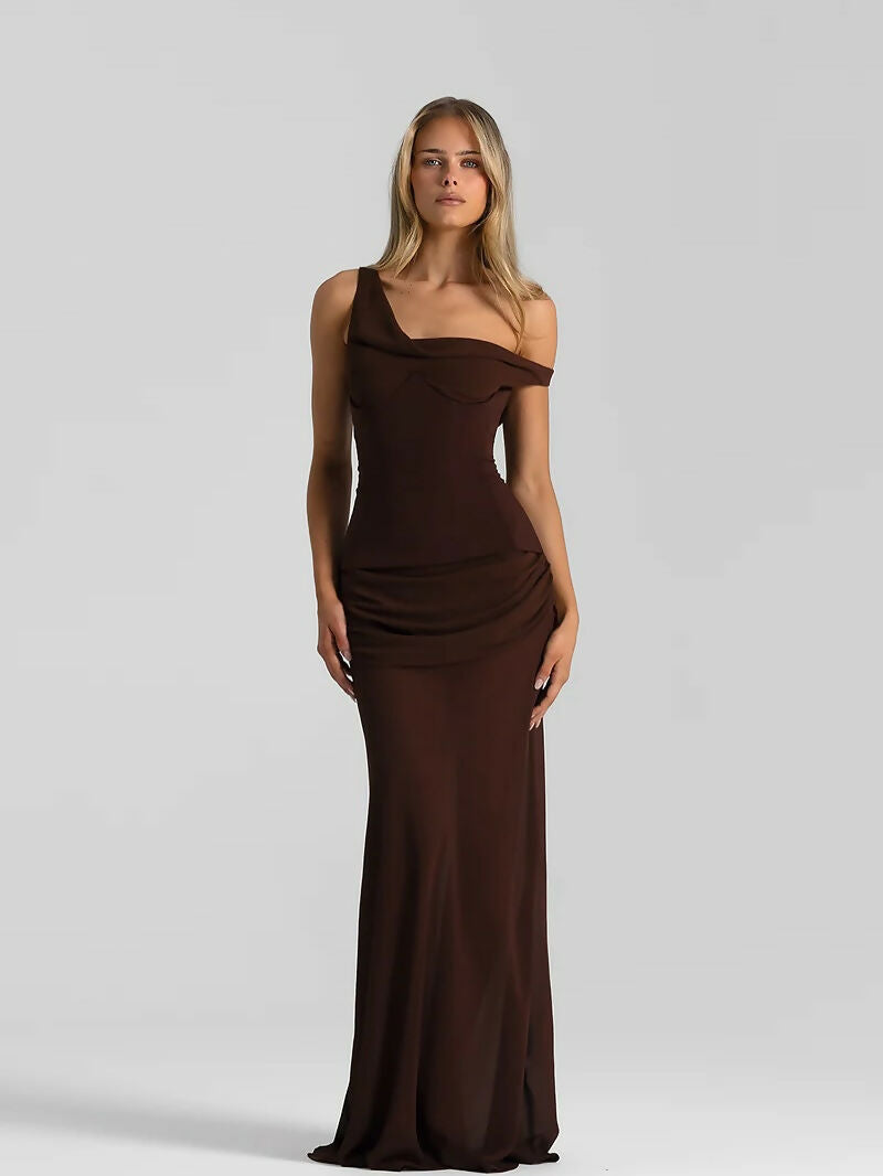 Natalie Rolt Cadence Gown - Espresso Size 2