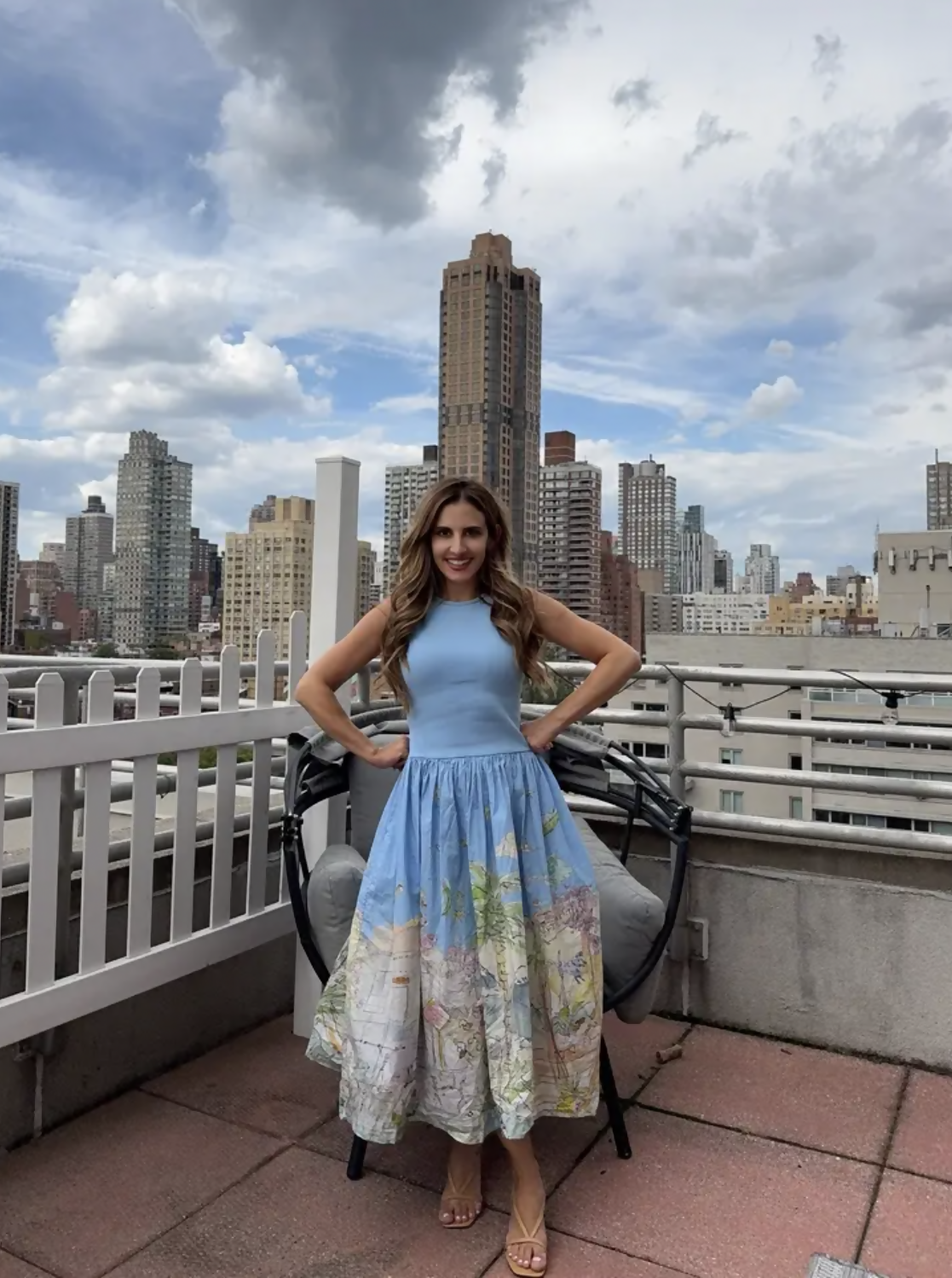 ALÉMAIS Anouk Tank Midi Dress Size 14