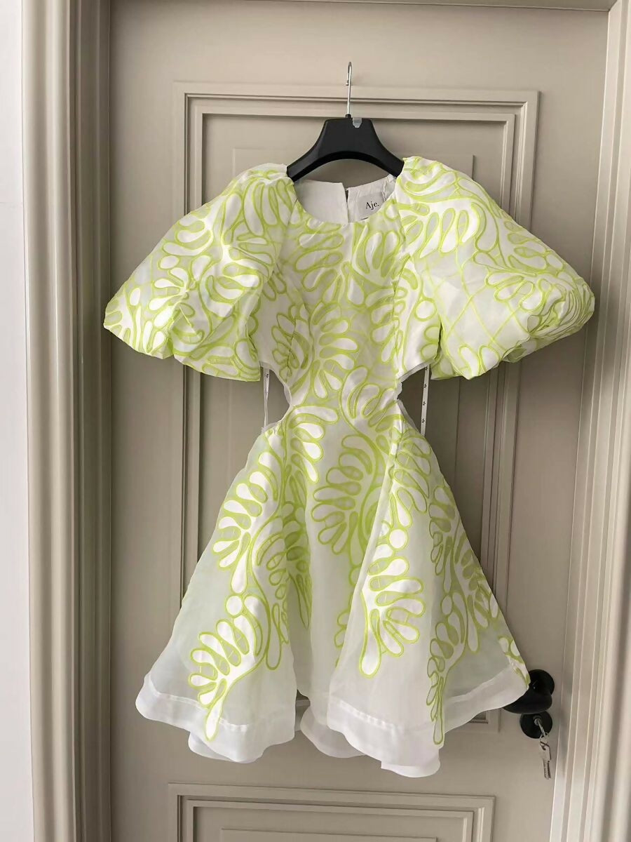 tojha green dress ADORIA DRESS main image 1