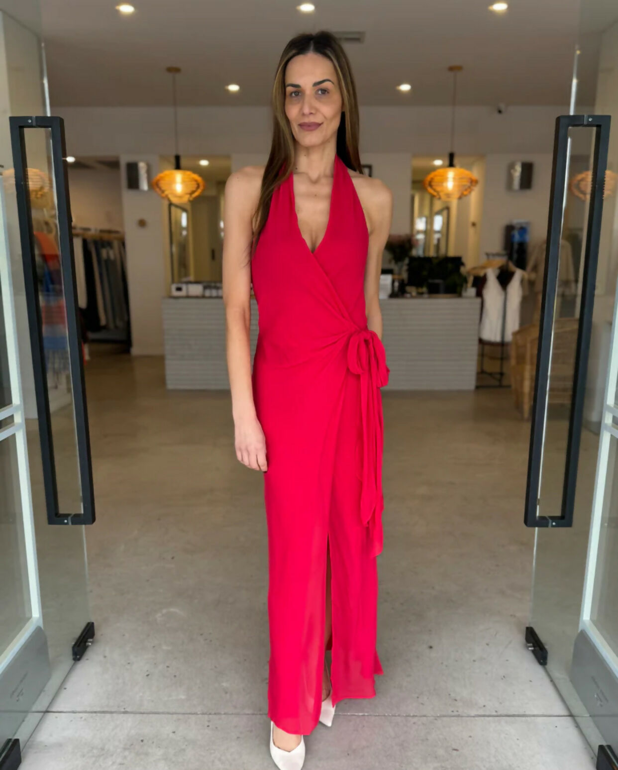 Bec & Bridge Soneva Dress Strawberry