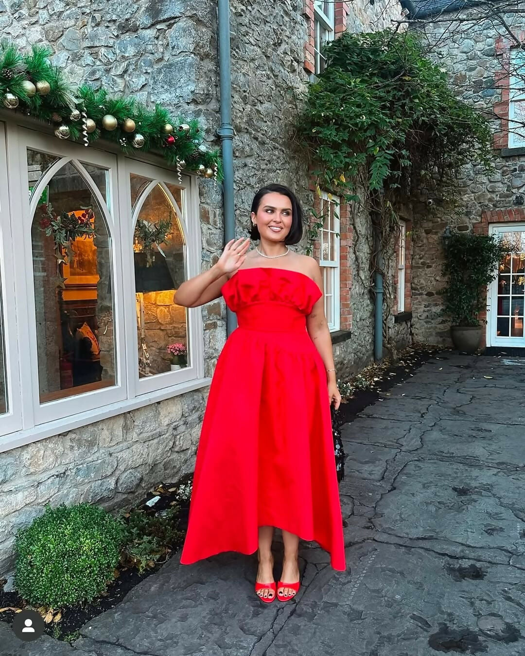 Elliatt Laurel Sleeveless Maxi Dress In Red