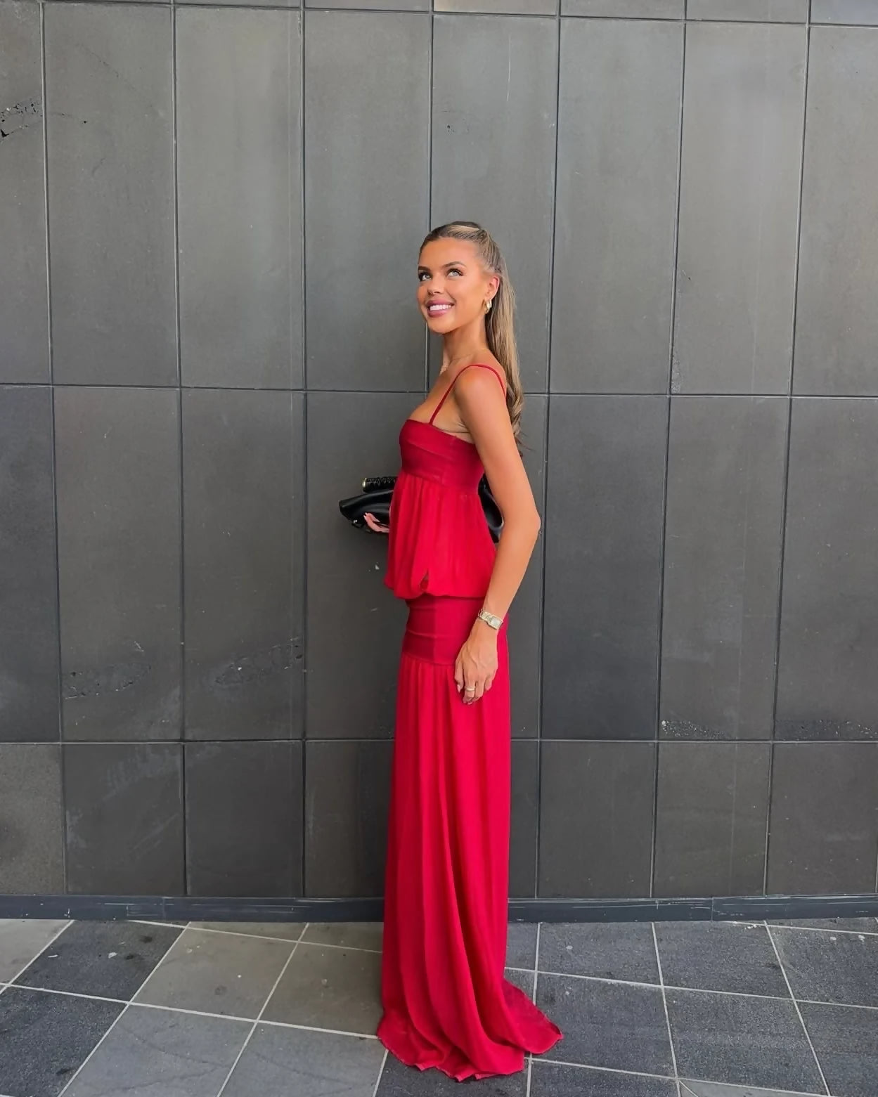 Ance Gria Romeo Gown Red
