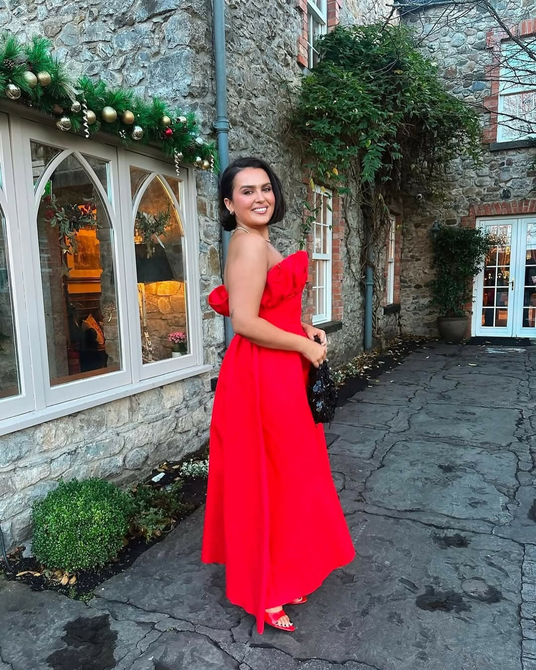 Elliatt Laurel Sleeveless Maxi Dress In Red