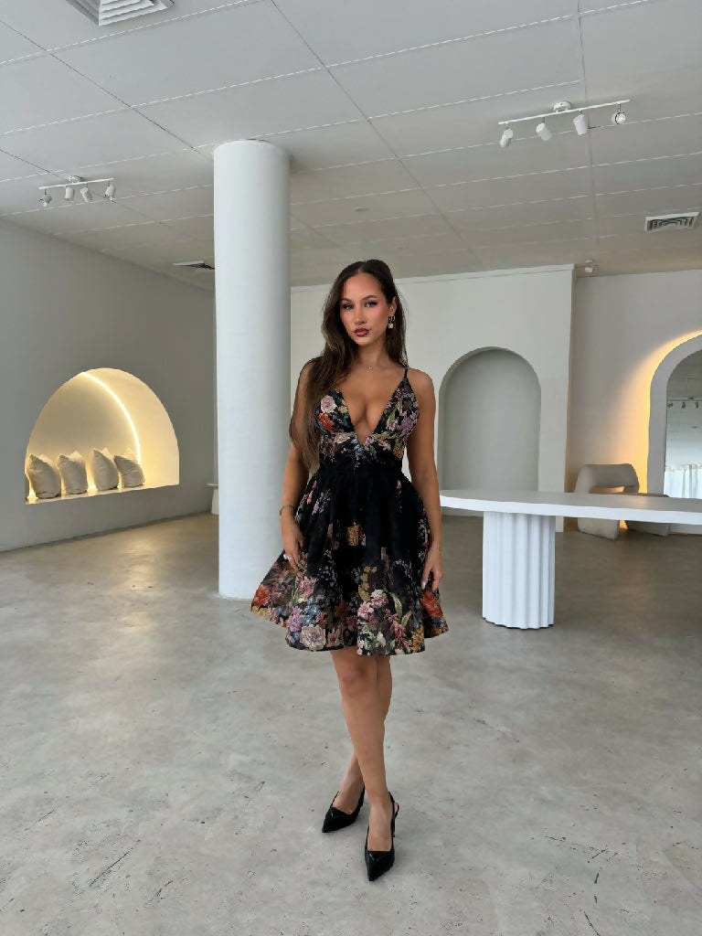 pavilion v neck mini dress Pavilion V Neck Mini Dress