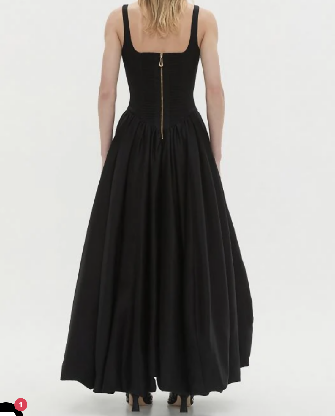Anaise Gown - Black main image 1