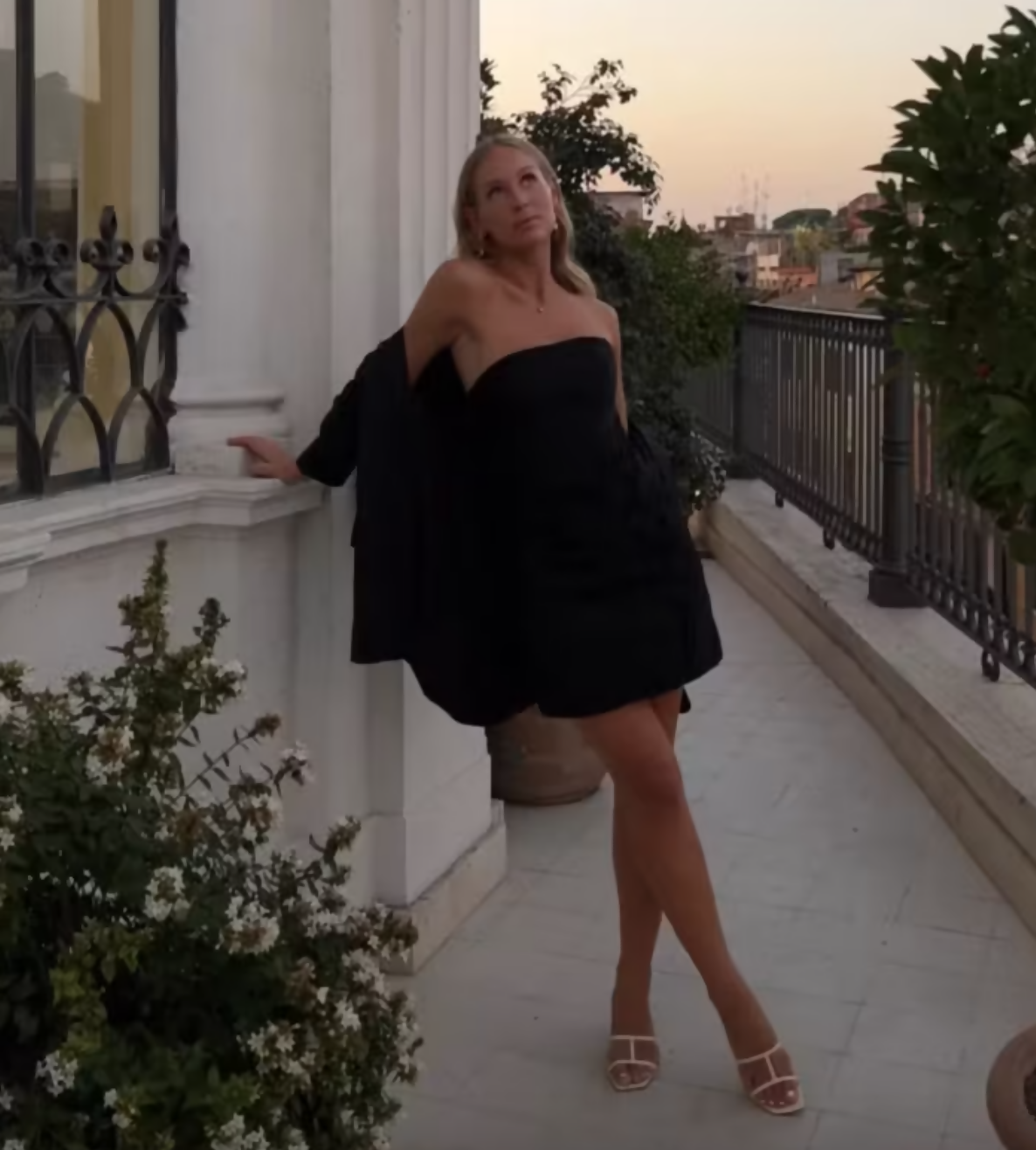 aje baret mini dress Aje Baret Strapless Mini Dress