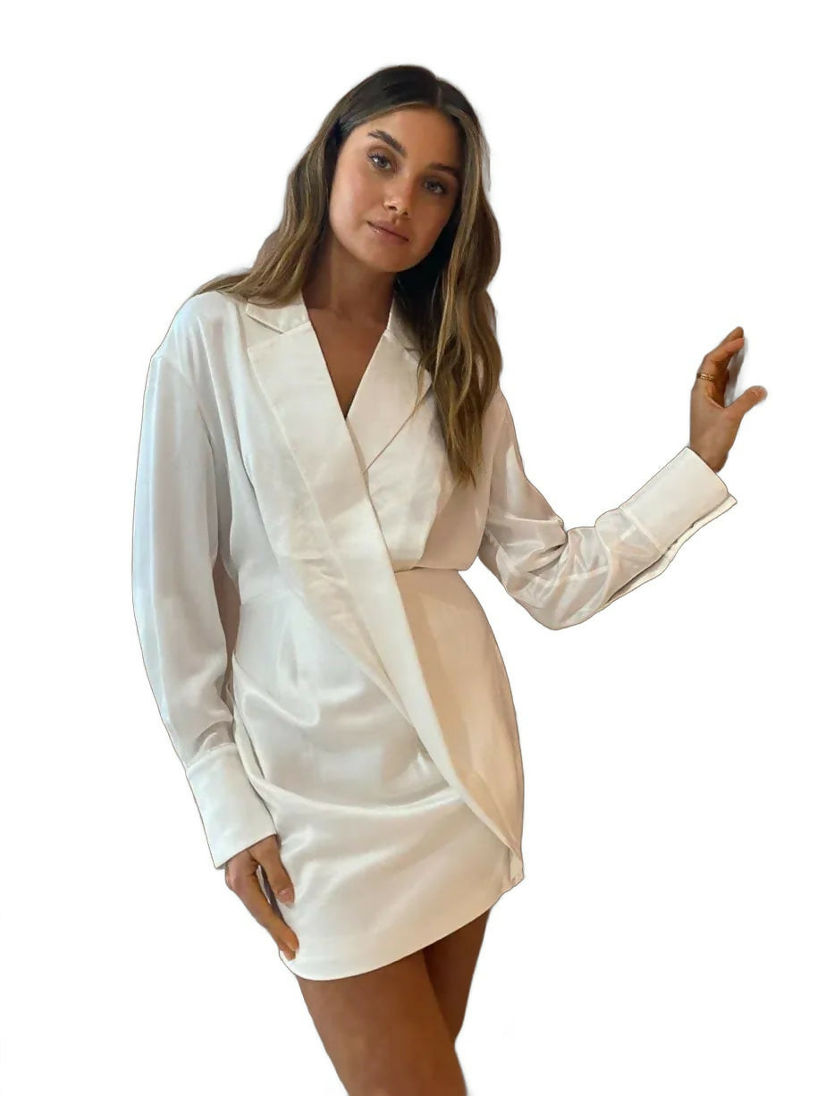 Acler Woodbine Dress White