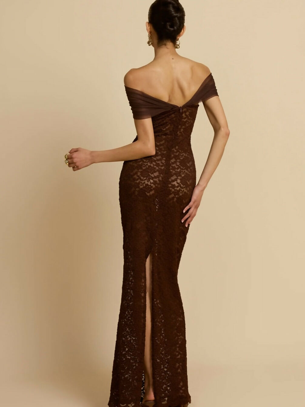Arcina Ori Milana Dress - Chocolate Size Small