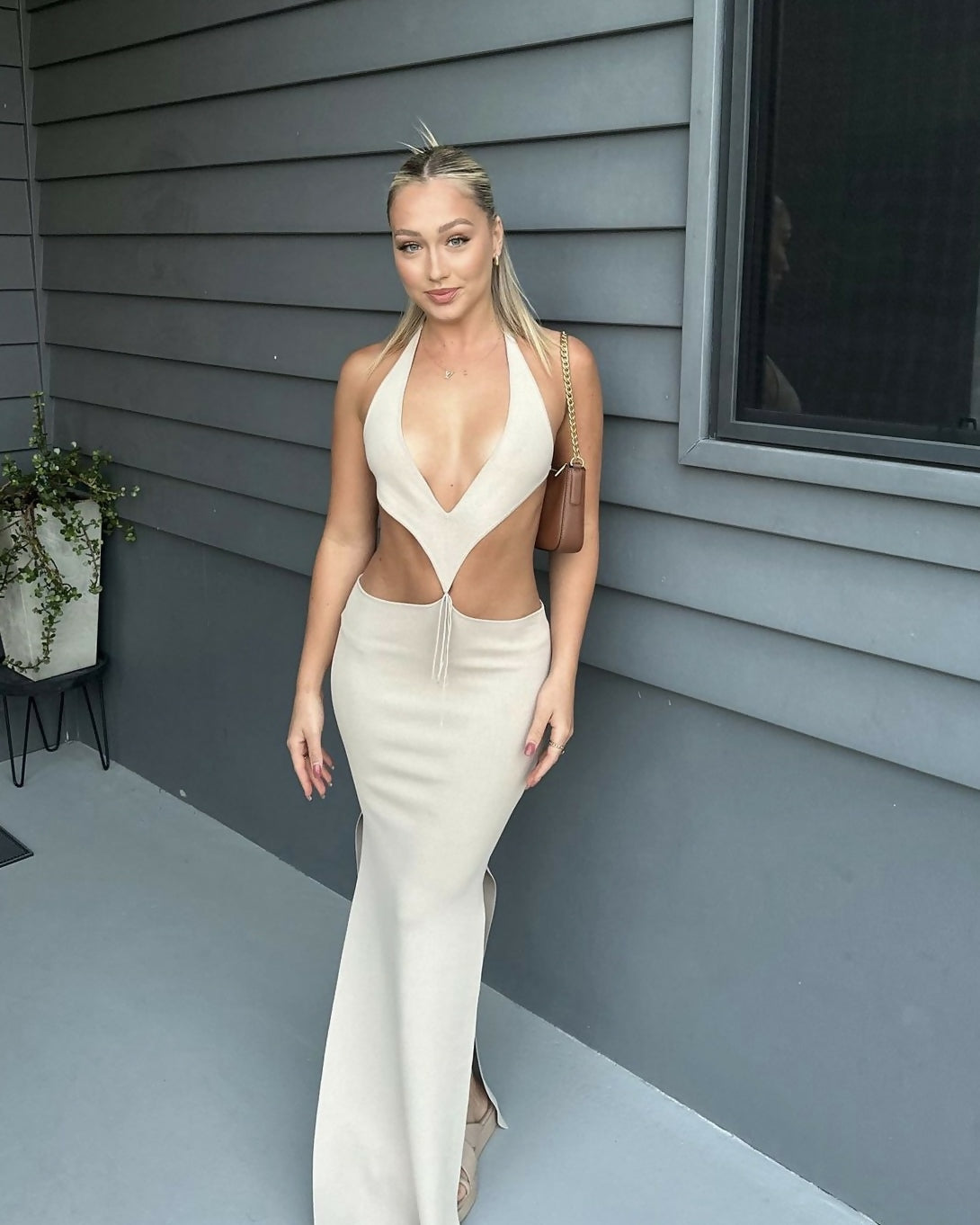 slim fit dress slacks AURE DRESS main image 1